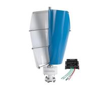 YIGECHENXIN Turbina Eólica, Generador De Turbina Eólica Vertical Espiral De 2 Palas De 800W, Kit De Molino De Viento, 12V 24V 48V con Controlador, Adecuado para Iluminación De Patios/Carreteras,24v
