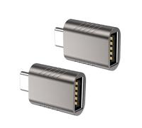 YIGZYCN 1 par de adaptadores USB C a USB USB 3.2 hembra a tipo C macho adaptador de carga de hasta 10 Gbps de velocidad para varios dispositivos