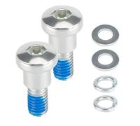 YIGZYCN 1 par de tornillos fijos de repuesto para rueda trasera de scooter eléctrico, tornillos de metal para M365