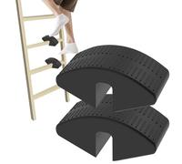YIGZYCN 1 pieza/2 almohadillas para pies con superficies antideslizantes que se adapta a la mayoría de las escaleras de dormitorio universitario, taburete, fácil instalación, accesorios de cama de