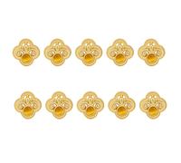 YIGZYCN 10 botones clásicos de aleación para camisa con detalles de grabados de la suerte para ropa, decoración del hogar, botones tradicionales de ropa