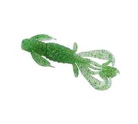 YIGZYCN 10 cebos suaves equipados con inserciones de alta visibilidad, diseño sin malas hierbas, cebos de pesca TPE para peces depredadores