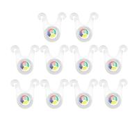 YIGZYCN 10 luces LED de advertencia para tienda de campaña al aire libre