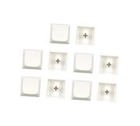 YIGZYCN 10 teclas en blanco PBT XDA Altura 1U Suplementos Teclados de botón para juegos XDA Altura
