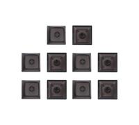 YIGZYCN 10 teclas en blanco PBT XDA Altura 1U Suplementos Teclados de botón para juegos XDA Altura