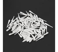 YIGZYCN 100 ejes de dardos de punta suave, accesorios de repuesto, accesorios de juego para juegos, anillos de eje blanco y negro