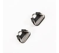 YIGZYCN 2 anillos divididos de acero inoxidable para correas de cámara con protección de tapas