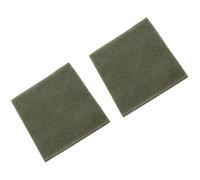 YIGZYCN 2 bolsas de nailon ligeras de expansión de 6 x 6 pulgadas, bolsa de almacenamiento oculta para actividades al aire libre, Green