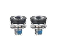 YIGZYCN 2 pernos hexagonales de repuesto para bicicleta sin tapa para soporte inferior sin tapa, tornillos de bicicleta para bicicletas de brazo sin tapa, tornillos de soporte inferior para bicicletas