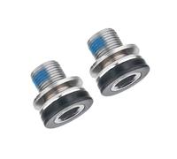 YIGZYCN 2 pernos hexagonales de repuesto para bicicleta sin tapa para soporte inferior sin tapa, tornillos de bicicleta para bicicletas de brazo sin tapa, tornillos de soporte inferior para bicicletas