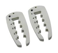 YIGZYCN 2 piezas de ajuste de altura de asiento de golf, ajuste de altura, ajustable, herramienta de medición de altura para entrenamiento de golf al aire libre, herramienta de entrenamiento de altura