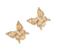 YIGZYCN 2 piezas de clip de oreja de metal de mariposa suave para auriculares FreeClip 1 2 con sujeción firme y aspecto moderno