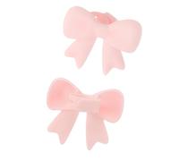 YIGZYCN 2 piezas de silicona antideslizante Bowknot auriculares accesorios seguro correr gimnasio actividades cómodo uso decoración regalo lazo de silicona