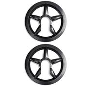 YIGZYCN 2 protectores de rueda de cadena para bicicletas, resistentes a los impactos, fundas para piñones, accesorios de bicicleta, cubierta protectora resistente para piñón