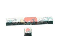 YIGZYCN 2 teclas para teclado mecánico PBT, espacio OEM, para llave, tema de mar de coral, tecla de barra espaciadora