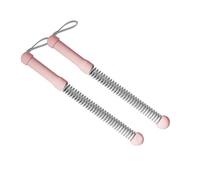 YIGZYCN 2 varillas ergonómicas expansoras de fuerza de resorte de doble propósito para entrenamiento muscular en casa / gimnasio