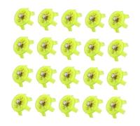 YIGZYCN 20 piezas de clavos de golf antideslizantes de repuesto para zapatos tipo tornillo, accesorios de clavos antideslizantes duraderos, pasadores de giro rápido