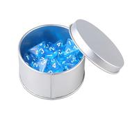 YIGZYCN 25 dados poliédricos acrílicos de 4 lados, tablero transparente para mesa de juego de rol, dados poliédricos transparentes