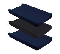 YIGZYCN 3 piezas de cambiador, almohadilla cambiadora, transpirable, ajuste para todos los cambiadores estándar, hojas de mesa para cambiar pañales