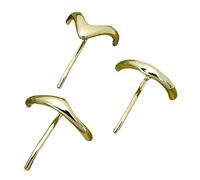 YIGZYCN 3 pinzas de pelo de aleación de metal para peinar el pelo, accesorios decorativos para el cabello para un aspecto sofisticado