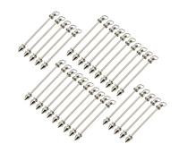 YIGZYCN 30 colgantes de varilla de metal multiusos para fabricación de joyas, dijes de metal para aretes artísticos y collares