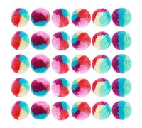 YIGZYCN 30 juguetes de ejercicio para gatos, arcoíris, juguete interactivo, durabilidad, mejora la actividad y en interiores