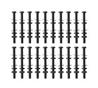 YIGZYCN 35/40/50/60 mm, carcasa larga de aluminio, accesorios de refrigeración, disipador de calor, tornillo plano para ventilador de mezcla de aluminio