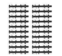 YIGZYCN 35/40/50/60 mm, carcasa larga de aluminio, accesorios de refrigeración, disipador de calor, tornillo plano para ventilador de mezcla de aluminio