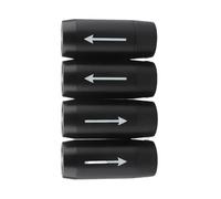 YIGZYCN 4 altavoces de aluminio, divisor en Y, orificio de cable de sonido, adaptador de empalmes de cable de alimentación, conector de auriculares estéreo, accesorios de cine en casa