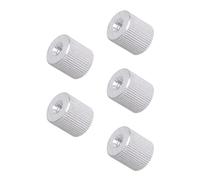 YIGZYCN 5 conectores de tornillo de aluminio para cámara de 1/4 pulgadas hembra a hembra para trípodes y soporte de micrófono, conectores de cámara estables