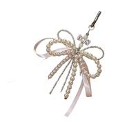 YIGZYCN Abalorio de perlas de imitación de moda, accesorio fácil de enganchar para bolsos, portátil, para uso diario y suministros de fiesta