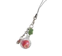 YIGZYCN Abalorio para teléfono con diseño de frutas pequeñas, ligero, decoración de bolsa, cadena decorativa para cualquier ocasión, bonito dije de frutas, B, One Size