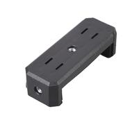 YIGZYCN Abrazadera de montaje para teléfono con agujeros dobles para tornillos para smartphones de 4.5 a 7 pulgadas, trípodes, monopiés, adaptador de smartphone