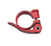 YIGZYCN Abrazadera de sillín de bicicleta de liberación rápida, abrazaderas de asiento de aleación de aluminio, clip de tubo de asiento de bicicleta, parte de ciclismo duradera de liberación rápida