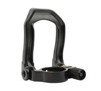 YIGZYCN Abrazadera de tubo de asiento de bicicleta de durabilidad que libera rápidamente la abrazadera plegada para mejorar el ciclismo, aleaciones de aluminio, abrazaderas de tija de sillín