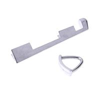 YIGZYCN Abrazadera para palo de billar de aluminio con punta de taco de billar