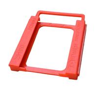 YIGZYCN ABS de 2.5 a 3.5 pulgadas, diseño rojo que optimiza el espacio de almacenamiento, montaje rojo