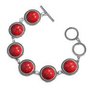 YIGZYCN Accesorio de joyería de piedra de estilo vintage portátil para mujer con cuentas resistentes y ajuste cómodo y elegante