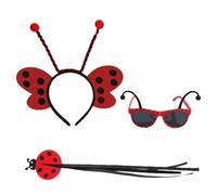 YIGZYCN Accesorios de disfraz de abejas, diadema con orejas, disfraz de abejas para Halloween, fiesta de cosplay