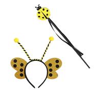 YIGZYCN Accesorios de disfraz de abejas, diadema con orejas, disfraz de abejas para Halloween, fiesta de cosplay