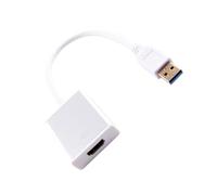 YIGZYCN Adaptador convertidor de gráficos de vídeo USB 3.0/2.0 a puerto HDTV para PC, portátil, compatibilidad con gráficos de alta definición 7/8/10
