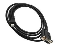 YIGZYCN Adaptador de cable mini USB 2.0 macho a RS232 DB9 de 9 pines hembra de 1,8 m, conector DB9 de 9 pines a mini USB de 5 pines DB9 a mini USB