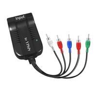 YIGZYCN Adaptador de componentes 1080P a YPBPR con salida de video 1080P para cine en casa y juegos O YPBPR convertidor de componentes