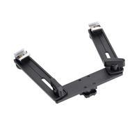 YIGZYCN Adaptador de doble montaje de aluminio para cámara de acción 13, 12, 11, 10, 9, 8, 7, 6, 5, 4, 3, 2, adaptador de soporte vertical