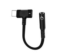 YIGZYCN Adaptador de sonido 2 en 1 tipo C a 3,5 mm, cable estéreo para auriculares de coche, conector auxiliar para accesorios de cine en casa