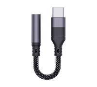 YIGZYCN Adaptador de sonido USB tipo C a 3,5 mm para auriculares USB C Auxs Cable de auriculares para teléfono 16 15