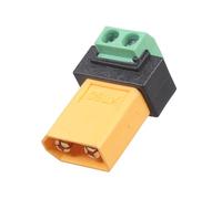 YIGZYCN Adaptador de terminal macho a 2 pines sin soldadura para panel solar, modelos remotos de 10 A de corriente