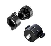 YIGZYCN Adaptador universal de trípode de cabeza de bola de 17 mm con soporte de rosca macho de 1/4 pulgadas para accesorios de cámara de teléfono, soporte adaptador de trípode