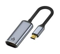 YIGZYCN Adaptador USB C a Ethernet USB 3.1 2.5 Gigabit tarjeta de red 2500 Mbps para tablet, portátil, interruptores, tabletas, laptop, adaptador de red