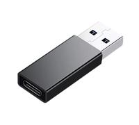 YIGZYCN Adaptador USB C a USB 3.0, transferencia de datos de velocidad de 5 Gbps + carga rápida, convertidores tipo metal para smartphone/tableta/portátil a adaptador